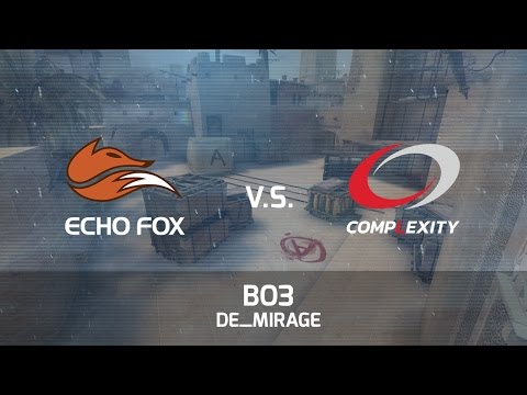 Quarter-Finals: Echo Fox vs Complexity - Map 3: Mirage - Northern Arena Toronto 2016