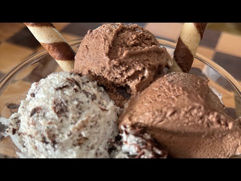 Gelato cioccolato e stracciatella senza gelatiera semplice semplice 😍