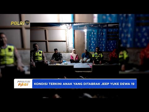SATLANTAS POLRES TASIKMALAYA TANGANI ANAK YANG TERTABRAK JEEP YUKE DEWA 19
