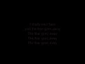 Pearl Jam - Sirens (lyrics on screen)