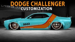 Midnight Club LA - Not Rocket Bunny - Dodge Challenger Concept (Customization)