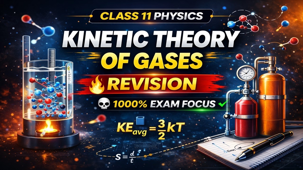 CBSE Class 11 || Physics || Kinetic Theory of Gases || Animation || in English