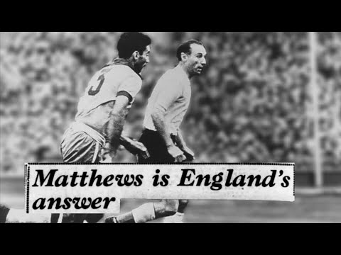 1956 Stanley Matthews vs Brazil (friendly)