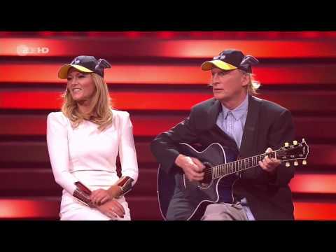 Helene Fischer im Duett mit Otto Waalkes - Im Wagen vor mir - Henry Valentino Cover - Show ZDF HD