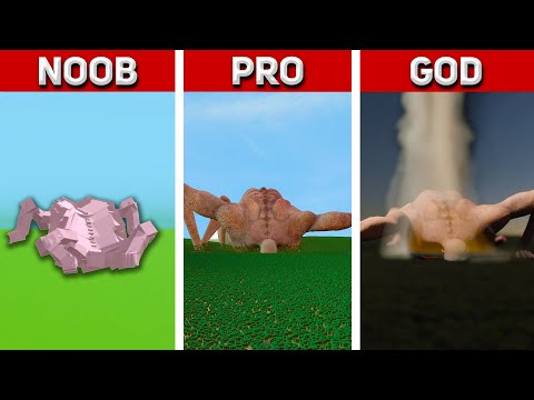 Attack On Titan NOOB vs PRO vs GOD - Rod Reiss Titan ANIMATION