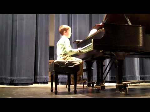 Ethan's First Piano Recital May 24, 2012