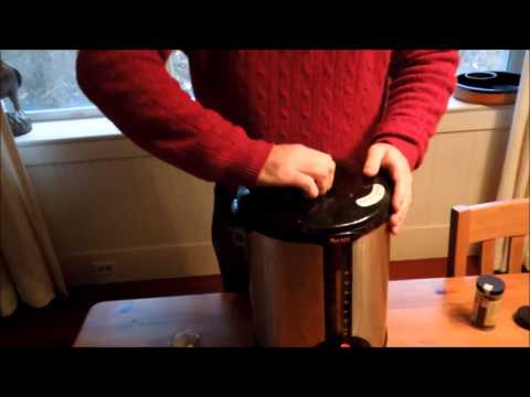 Making Hot Cider for a Crowd