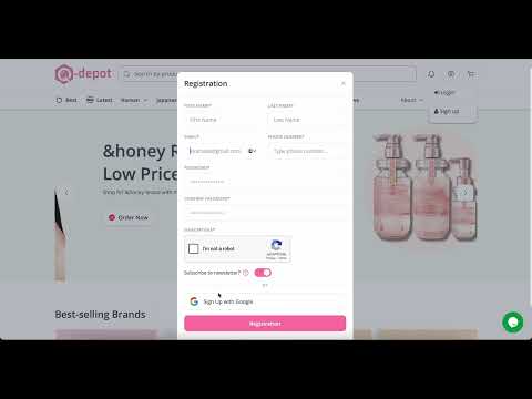 How to sign up for a wholesale account video thumbnail