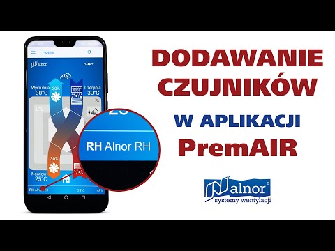 Dodawanie czujników IAQ do aplikacji mobilnej PremAIR - zdjęcie