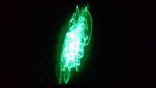 Underworld - Tongue (Lissajous Visuals)