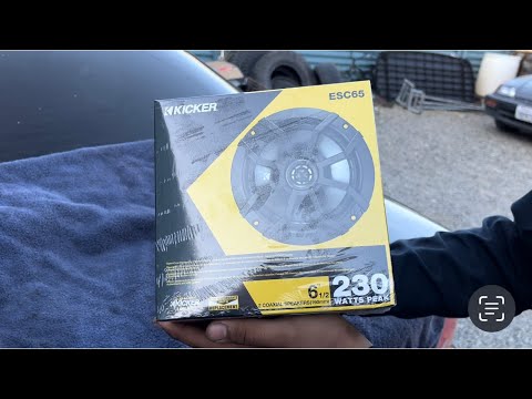 6x5 Kicker Speakers ESC65 From Walmart Review ! 🔈