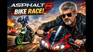 Ajith Fans Assemble Full Speed, Zero Control 😱 | Asphalt 8 KTM Bike Ninja H2 Gameplay