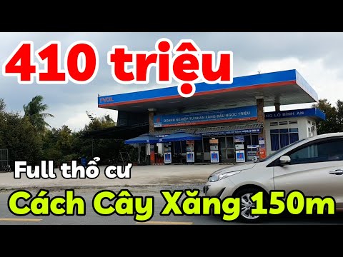 Đất 410 triệu 5x33 mặt tiền đường nhựa lớn full thổ cư gần Chợ Long Giang xã Long Thuận Tây Ninh
