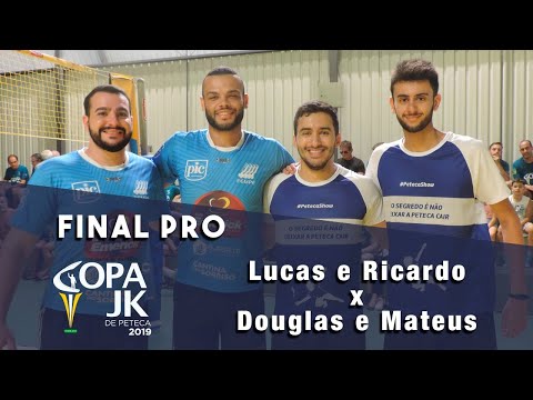 Final da Copa JK de Peteca 2019: Lucas e Ricardo x Douglas e Mateus