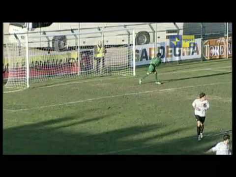 Highlights RaiSport Alghero vs Spezia 16° turno Lega Pro Seconda Divisione Girone A 2009-2010