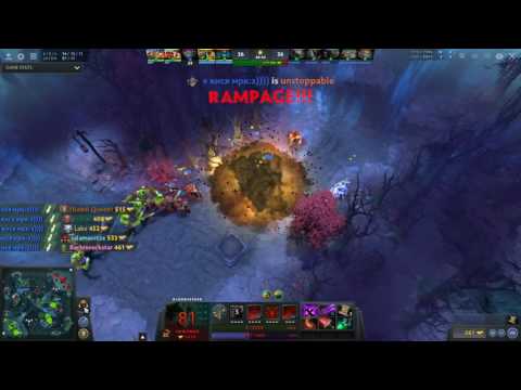 Dota 2 Techies EZ RAMPAGE.!!! bomberman killed all my team