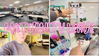 Teaching Vlog | Prepping For Maternity Leave