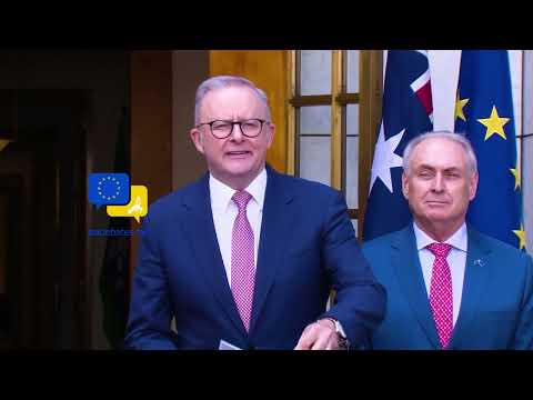 Video Thumbnail: EU–Australia Trade Deal FINALLY SIGNED! – $10 BILLION Breakthrough 🇪🇺🇦🇺 A historic day!