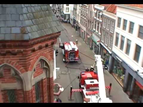 ZWOLSNIEUWS.NL | Brand Zwolle Centrum 16-04-2009