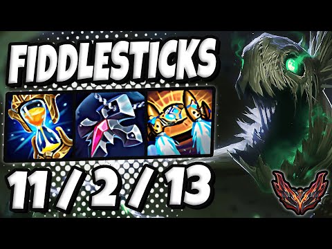 Fiddlesticks Jungle vs Khazix [ OTP ] Lol Korea Grandmaster Patch 13.12 ✅