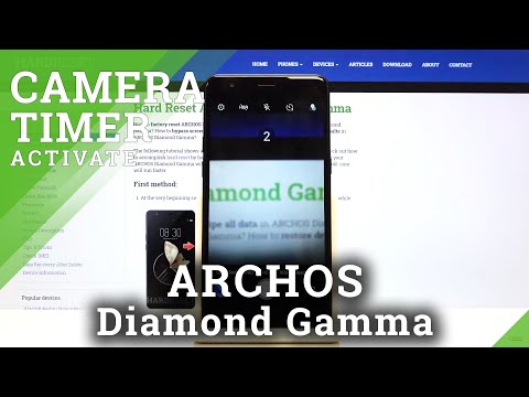 How to Enable Camera Timer on ARCHOS Diamond Gamma – Camera Adjustment
