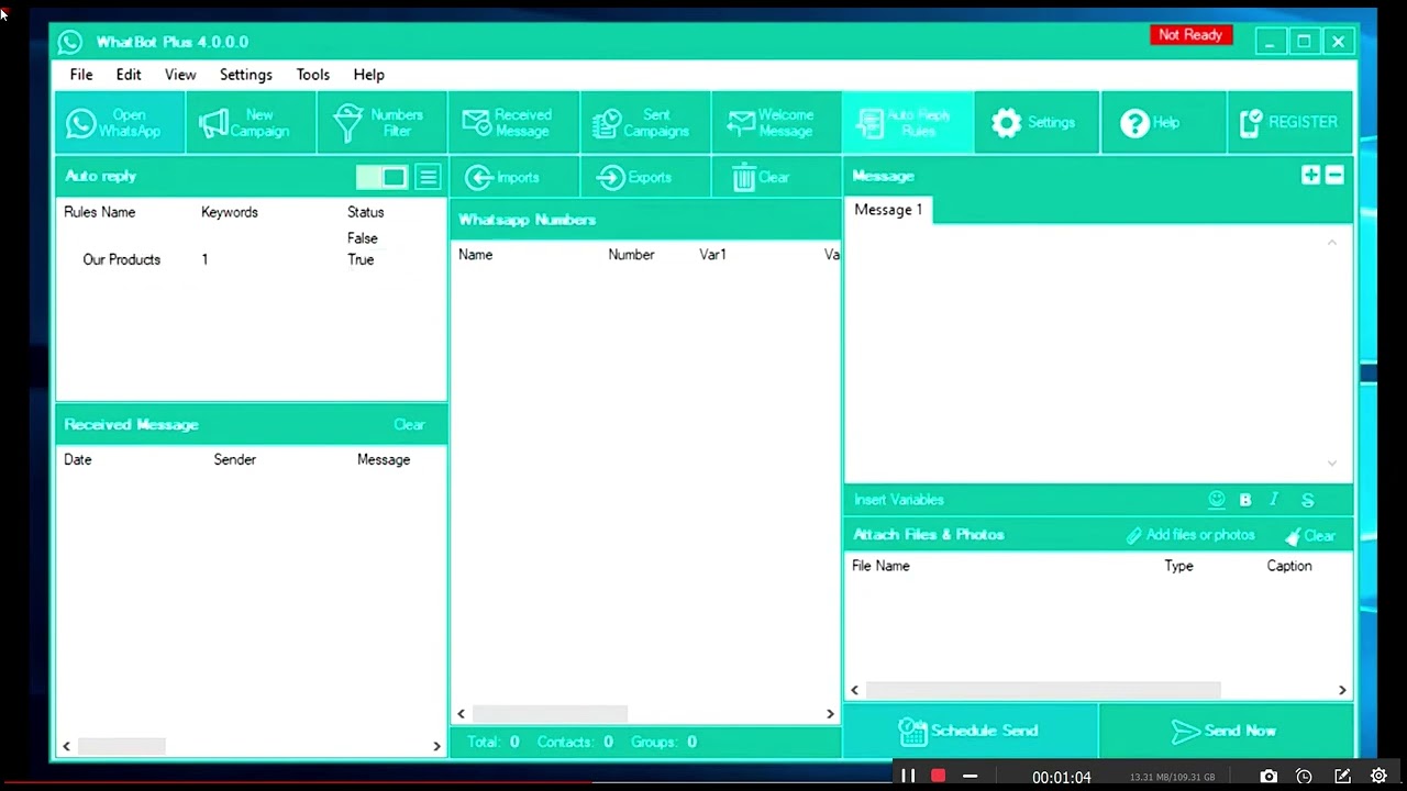 Whatbot   WhatsApp Auto Reply and Bulk Sender Software