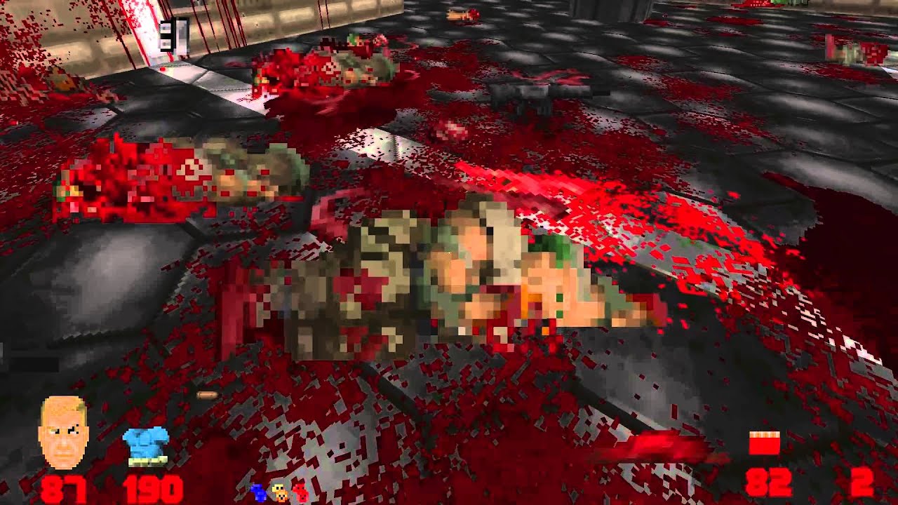 BrÃ¼tal Doom v20 test - Dead bodies destroyable again. - YouTube