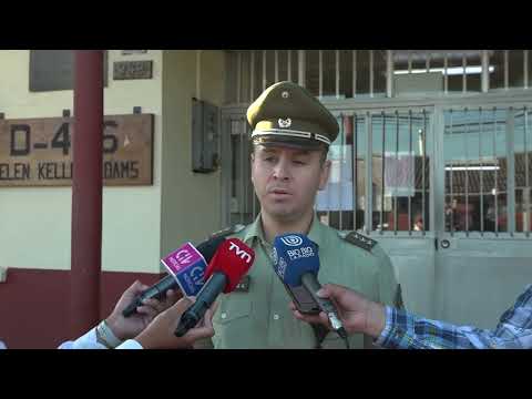 Hombre armado irrumpe tras riña escolar en Hualpén: apoderada fue golpeada y suspenden clases