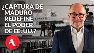 Captura de Maduro por parte de EE UU es un punto de inflexión que cambia el orden mundial: Cossío
