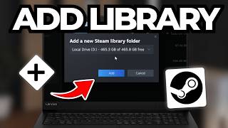 How to Add a New Steam Library Folder On Another Drive (Tutorial 2026)