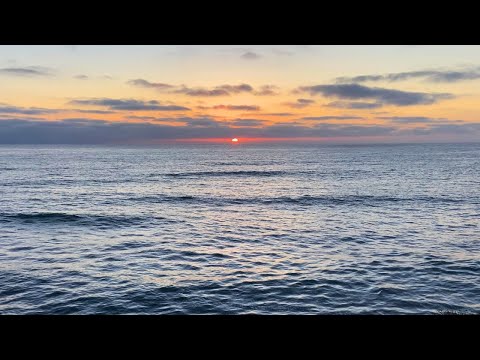 Sunset Cliffs Serenity | Ocean Wave Sounds for Deep Sleep [8 HOURS]