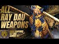 Monster Hunter Wilds All Ray Dau Weapons Arch Tempered Rey Dau Armor Set 4K
