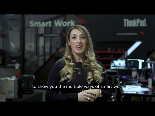 YouTube Video - Lenovo ThinkVision M14 Monitor at Tech World 2019