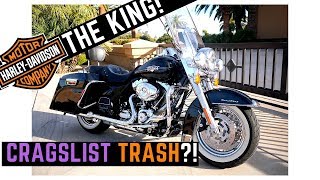 Buying a Used Harley Road King on Craigslist: Test Ride, Impressions, Mini Review