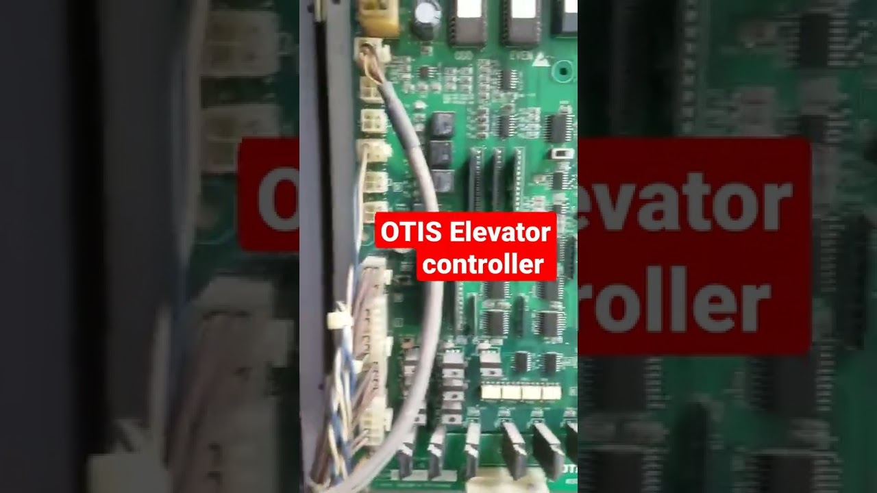 Elevator /Lift controller OTIS #PCB #elevator #viral