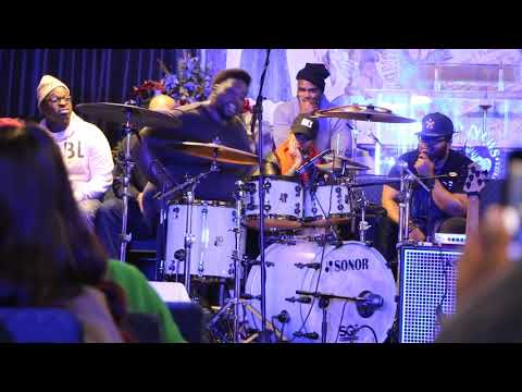 Aaron Spears at the Marsh Melodies Musician Clinic 2018