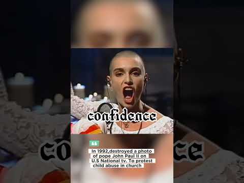 O.connor vs Evil (protest of sex abuse in the Catholic church)