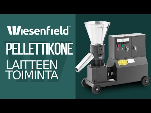 video - Kakkoslaatu Pellettikone - enintään 300 kg/h - Ø 200 mm