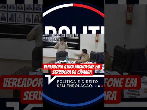 Urgente: Vereadora atira microfone em servidora e pode ser CASSADA em Unaí (MG)