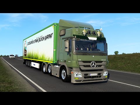 ETS2 1.40 - Euro Truck Simulator 2 - Mercedes Actros MP3 - Sibiu (RO) to Craiova (RO)