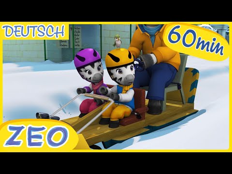 Zeos Wintermagie Geht Weiter! ❄️ | Noch Mehr Schnee und Abenteuer!  | ZEO auf Deutsch 🦓