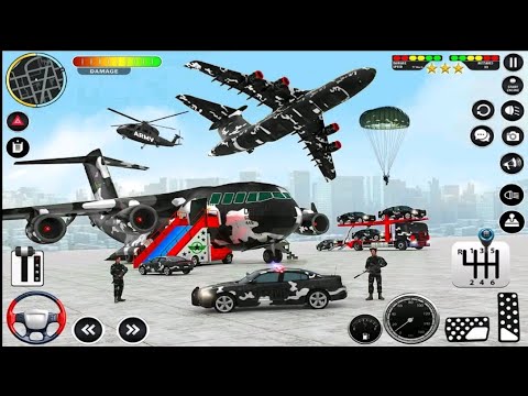 Army Soldier 💪 Cargo Helicopter 🚁 | Car Transport Simulator 3D | Truck Simulator 3D Android Gameplay