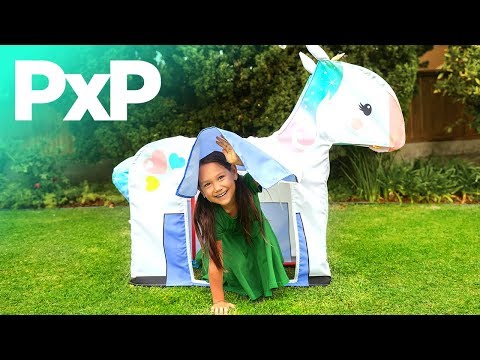 Build up imagination with the Unicorn Build Kit from Antsy Pants! | A Toy Insider Play by Play