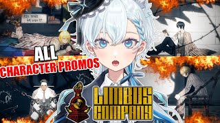 WHAT IS LIMBUS COMPANY! | Vtuber Reacts to All [ Limbus Company ] - Character Promos BLIND REACTION