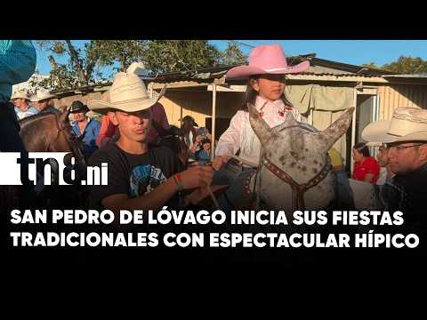 San Pedro de Lóvago vivió un hípico que llenó de alegría y tradición a la ciudad