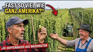 Amerikanischer Hopfenbauer sieht die Hallertau - "Fast jeder dritte Hopfen der W