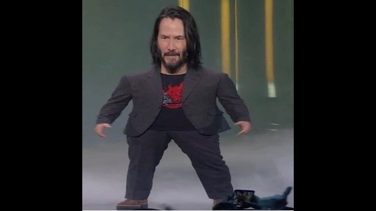 Keanu Reeves check this out E3 2019 (memes)