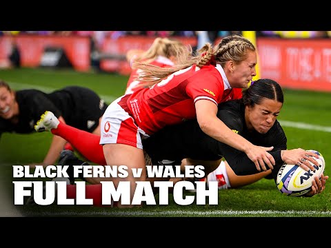 Sin Bin for Hair Pull Opens Floodgates! Black Ferns vs Wales WXV1 2023