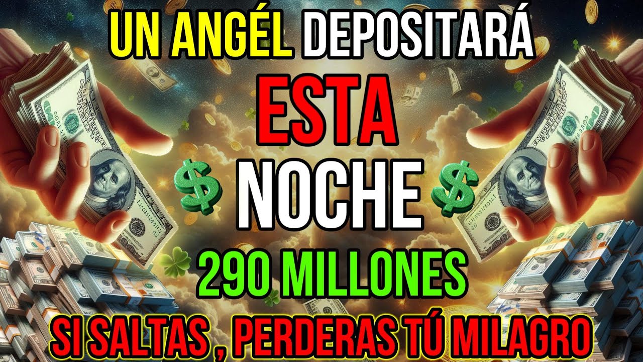 😍🍀 TÚ ME PEDISTE UN MILAGRO FINANCIERO Y DIOS CONOCE TU CORAZÓN, POR ESO OCURRIRA EN SOLO...