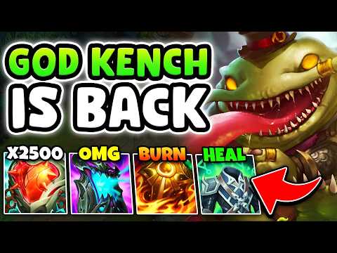 TAHM KENCH IS A LITERAL GOD RIGHT NOW! (MOST DAMAGE, UNKILLABLE) | NUZLOCKE EP. 5